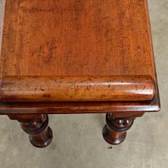 English 19th Century Mahogany Window Seat - 4643046