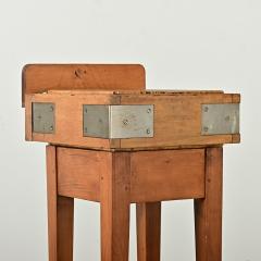English 19th Century Maple Butcher Block Table - 3950123