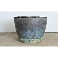 English 19th Century Massive Copper Cauldron - 4555262