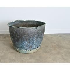 English 19th Century Massive Copper Cauldron - 4555286