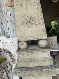 English 19th Century Monumental Garden Obelisk - 4299214