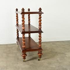 English 19th Century Oak Butler s Trolley - 3950147