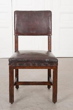 English 19th Century Oak Desk Chair - 1213207