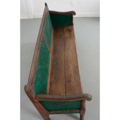 English 19th Century Painted Hall Bench - 2290938