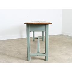 English 19th Century Painted Pine Four drawer Server - 4632784