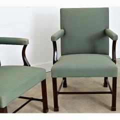 English 19th Century Pair of Georgian Armchairs - 4645697