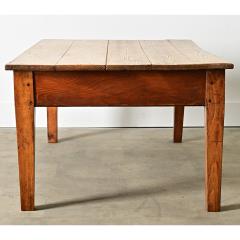 English 19th Century Pine Beech Low Table - 4524312