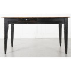 English 19th Century Pine Dining Table - 2258233