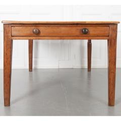 English 19th Century Pine Dining Table - 2290935