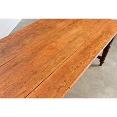 English 19th Century Pine Farmhouse Table - 4632798