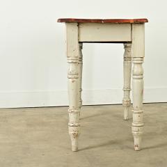 English 19th Century Pine and Painted Server Console - 3991718