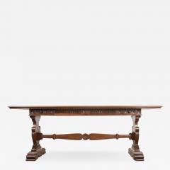 English 19th Century Regency Classicism Library Table - 1231235