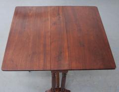 English 19th Century Regency Mahogany Drop Leaf Table - 1720825