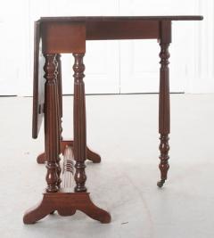 English 19th Century Regency Mahogany Drop Leaf Table - 1720828