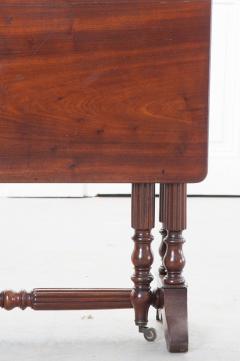 English 19th Century Regency Mahogany Drop Leaf Table - 1720833