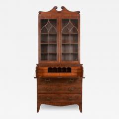 English 19th Century Regency Mahogany Secretary - 3204497
