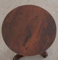 English 19th Century Regency Rosewood Pedestal Table - 1114176