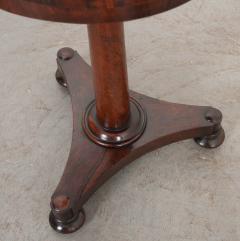 English 19th Century Regency Rosewood Pedestal Table - 1114179