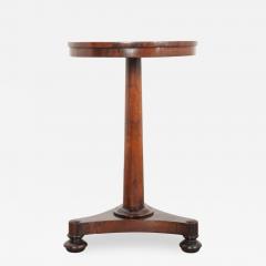 English 19th Century Regency Rosewood Pedestal Table - 1114387