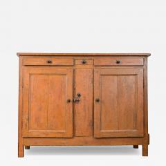 English 19th Century Rustic Painted Buffet - 4825158