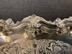 English 19th Century Silver Plated Tea Tray - 4414172