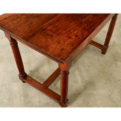 English 19th Century Solid Oak Desk - 3807684