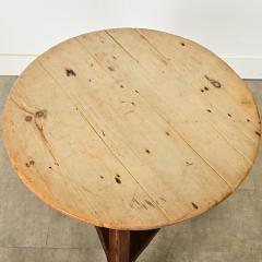 English 19th Century Solid Pine Cricket Table - 3791717