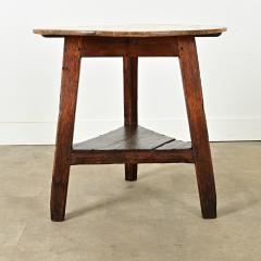 English 19th Century Solid Pine Cricket Table - 3791742