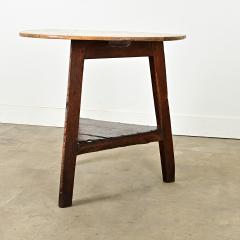 English 19th Century Solid Pine Cricket Table - 3791758