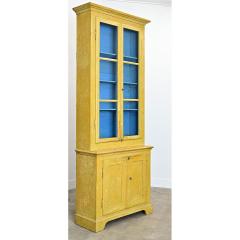 English 19th Century Tall Painted Bookcase - 4759117