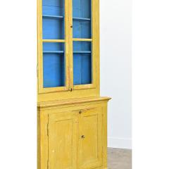 English 19th Century Tall Painted Bookcase - 4759118