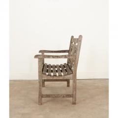 English 19th Century Teak Garden Bench - 3218279