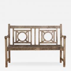 English 19th Century Teak Garden Bench - 3230290