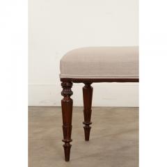 English 19th Century Upholstered Bench - 3154811
