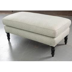 English 19th Century Upholstered Stool - 2084671