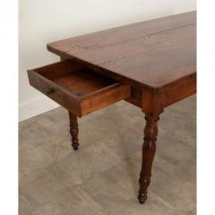 English 19th Century Walnut Farm Table - 2892860