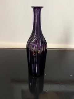 English 19th century amethyst turned bottle - 4178655