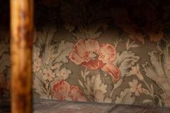 English 19thC Bamboo Lacquered Glazed Cabinet - 4412815