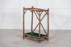 English 19thC Bamboo Stick Stand - 2674035