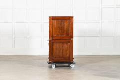 English 19thC Mahogany Campaign Chest - 4419971