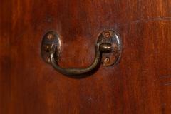English 19thC Mahogany Campaign Chest Drawers - 4420132
