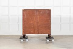 English 19thC Mahogany Campaign Chest Drawers - 4420134