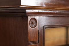 English 19thC Mahogany Glazed Bookcase - 4502745