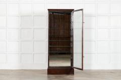 English 19thC Mahogany Glazed Chemist Cabinet - 4477102