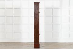 English 19thC Mahogany Glazed Chemist Cabinet - 4477106