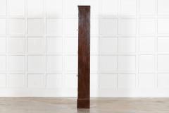 English 19thC Mahogany Glazed Chemist Cabinet - 4477107