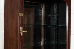 English 19thC Mahogany Glazed Chemist Cabinet - 4477108