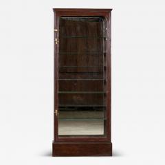 English 19thC Mahogany Glazed Chemist Cabinet - 4477168