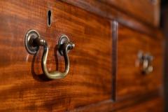 English 19thC Mahogany Linen Press - 4503151