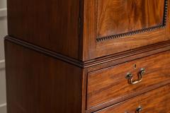 English 19thC Mahogany Linen Press - 4503152